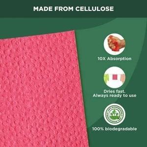 Esponja de Limpieza Multiusos, Altamente Absorbente, Duradera, Reutilizable, Ecológica, para Cocina, Baño, Platos, Encimera - Product Image 1