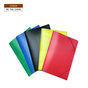 A4 PP Elastic Cord Document <b>Folder</b> with Custom Logo-<b>Expanding</b> <b>File</b> Organizer for Office Stationery - Product Image 1