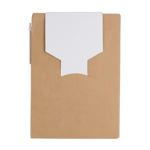 Set Regalo Aziendale Ecologico: Blocco Note in Carta Riciclata con Penna - Product Image 2