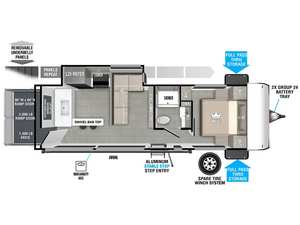 Nuevo F-o-r-e-s-t R-i-v-e-r Wildwood F-s-x 269VCX 2025 - Product Image 2