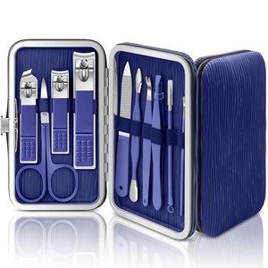 Ensemble de manucure, kit professionnel de manucure et de pédicure 10 en 1, kit de soin des ongles pour femmes, kit de toilettage des ongles pour hommes, ongle portable - Product Image 1