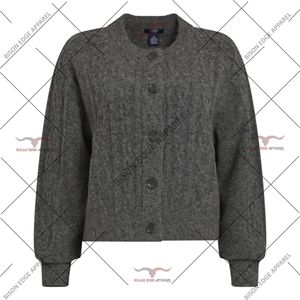 Women’s Cable Knit <b>Cardigan</b> Button Up Soft Winter Sweater Casual Long Sleeve OEM - Product Image 5
