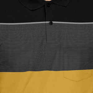 Novedad de verano, camiseta de manga corta de algodón para hombre, camiseta Polo con solapa bordada, camiseta Polo de manga corta de talla grande - Product Image 4