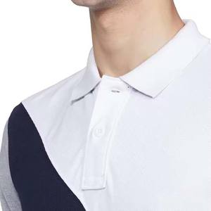 Chemise Homme Col Montant Boutonné Manches Courtes en Coton Jersey Couleur Unie Grande Taille Style Urbain - Product Image 3