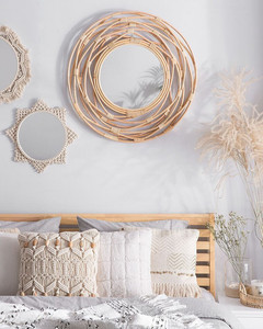 Wholesale Framed Wall <b>Mirrors</b>, <b>Round</b> Sun Shaped Family Decorative <b>Mirrors</b>, Framed Wall <b>Mirrors</b>, Used for living room - Product Image 2