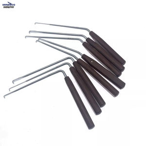 Retracteur à crochet pour nerf, marque personnalisée, outil pour le cerveau et les os, en acier inoxydable, écologique, approuvé CE et ISO - Product Image 1