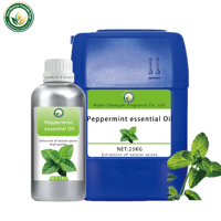 Minyak Esensial Peppermint Alami (Mentha Piperita) Distilasi Uap Bersertifikat GC-MS COA Kelas Makanan untuk Aromaterapi Pijat Grosir