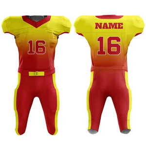 Youth WearAmerican Football Jersey Uniforme Personalizado Su Propio Logotipo Uniformes de Fútbol Americano - Product Image 2