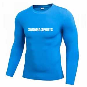 เสื้อรัดกล้ามเนื้อผู้ชายสีพื้น ระบายอากาศได้ดี สวมใส่สบาย ผลิตในราคาถูก ขนาดผู้ใหญ่ - Product Image 1