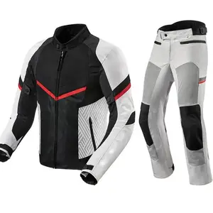Nova Chegada Mais Recente Estilo Cordura Têxtil Terno Moto Poliéster Corduroy Jacket Plus Size Melhor Venda Taxa Ajustável