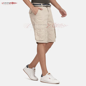 Shorts cargo décontractés pour hommes, coupe ample, 100% coton, séchage rapide, toucher doux, design de poches polyvalent, usage quotidien - Product Image 2