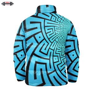 2025 New Style Men's Canvas Puffer <b>Jacket</b> High Quality <b>Waterproof</b> Eco-Friendly Breathable Winter Coat Unisex <b>Plus</b> <b>Size</b> - Product Image 4