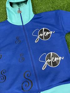 Sweat à capuche balaclava à fermeture éclair intégrale pour homme, design personnalisé, délavage acide, double couche, tissu en molleton français, poids lourd, 100% coton, hiver - Product Image 4