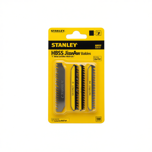 ใบเลื่อยจิ๊กซอว์ Stanley HSS สำหรับโลหะและวัสดุอื่นๆ แบบเชื่อมต่อ ''T'' ชุดใบเลื่อยหลายชิ้น - Product Image 2