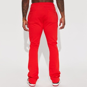 Pantalones de chándal para hombre Pantalones de chándal de algodón con cintura elástica bordados antiarrugas personalizados de alta calidad - Product Image 4