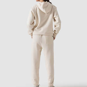 Chándal para correr de dos piezas de alta calidad para mujer, conjunto de chándal de lana con estampado Technics, prendas de punto de invierno, novedad de 2025 - Product Image 3