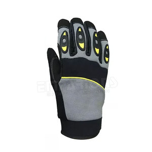 Gants mécaniques avec Logo personnalisé en cuir à bas prix, gants mécaniques de sécurité des mains à vendre - Product Image 3