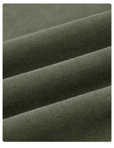 Pull unisexe en coton 100% délavé à l'acide, brodé, léger, écologique, respirant, en polaire, logo personnalisé sur le devant, surdimensionné, long - Product Image 6