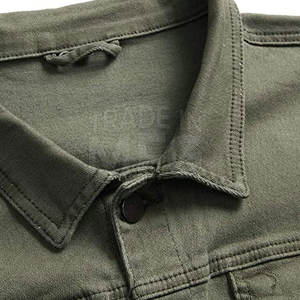 Services OEM de haute qualité Design personnalisé veste en jean pour hommes Long hiver Taille XL Tissu tricoté Emballage d'une seule pièce - Product Image 3