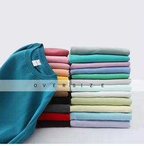 Sudaderas Personalizadas de Alta Calidad a Bajo Precio, Sudaderas para Hombre de Color Sólido, Teñidas, de Algodón y Felpa, con Cuello Redondo - Product Image 6