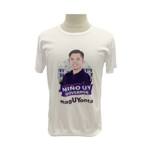 T-shirts de sublimation en gros pour les promotions de campagne électorale T-shirts d'impression par transfert de chaleur tricotés aux Philippines compétitifs - Product Image 1
