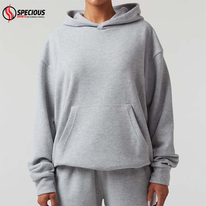 Conjunto Deportivo con Capucha para Mujer, Estilo Urbano, 100% Algodón, Holgado, Pantalón y Sudadera Reversible Ecológico - Product Image 5