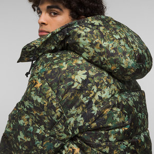 Veste d'hiver lourde pour hommes Veste bulle à capuche col montant tissu de haute qualité broderie de logo personnalisé - Product Image 6