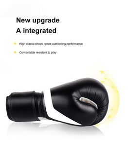 Gants de boxe en cuir PU de haute qualité, toutes tailles, personnalisés, légers, respirants, avec poignées, pour sports de plein air - Product Image 4