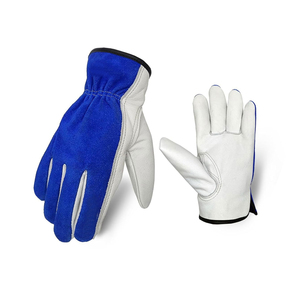 Gants en cuir véritable chauds d'hiver pour hommes Doublure en cachemire Gants de conduite durables pour moto Design artisanal de qualité supérieure - Product Image 1