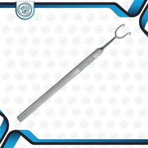 DADDY D PRO 5 3/8 \ "Retractor de gancho de botella de acero inoxidable 12mm Instrumentos quirúrgicos de dos puntas para operaciones de blefaroplastia - Product Image 4