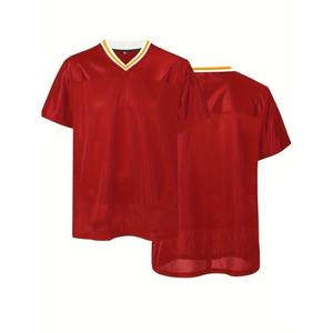 Blank Football Jersey Mens Outdoor Sports Clothing Training Tops Breathable <b>Quick</b> Drying High Quality Rugby Shirt - Product Image 5