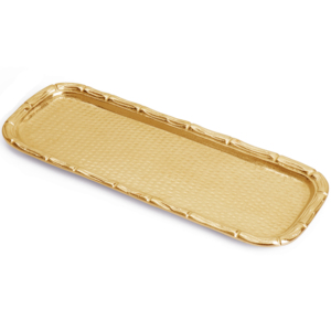 Bandeja de Metal antigua para decoración del hogar, elegante bandeja artesanal hecha a mano para centros de mesa, frutas, verduras, Otoño, ecológica - Product Image 1