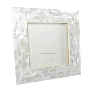 กรอบรูปเปลือกหอยมุกสำหรับตกแต่งโต๊ะในบ้านและสำนักงานกรอบรูปเรซิน - Product Image 2