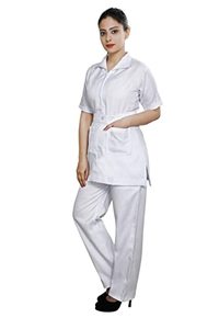 Hauts et ensembles de gommage médical respirants pour femme personnalisables uniformes hospitaliers tissés dans des couleurs personnalisées - Product Image 3