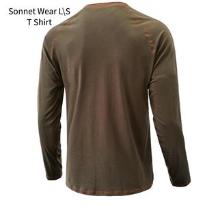 Camiseta de Manga Larga a Rayas de Algodón con Cuello Abotonado y Logotipo Bordado Personalizado para Hombre - Product Image 3