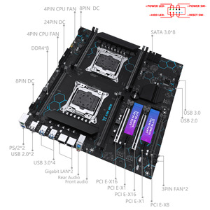 Prix Usine MACHINIST X99 MD8 Double Processeur avec E5 2673 <span class=keywords><strong>V4</strong></span>, 8 Emplacements DDR4, Station de Travail Serveur IA pour le Rendu et l'Informatique Multitâches - Product Image 4