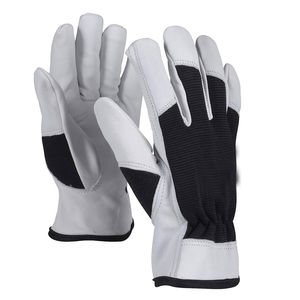 Guantes de trabajo de conducción de cuero de vaca de alta calidad superventas nuevos guantes de trabajo de conductor de construcción de uso diario - Product Image 1