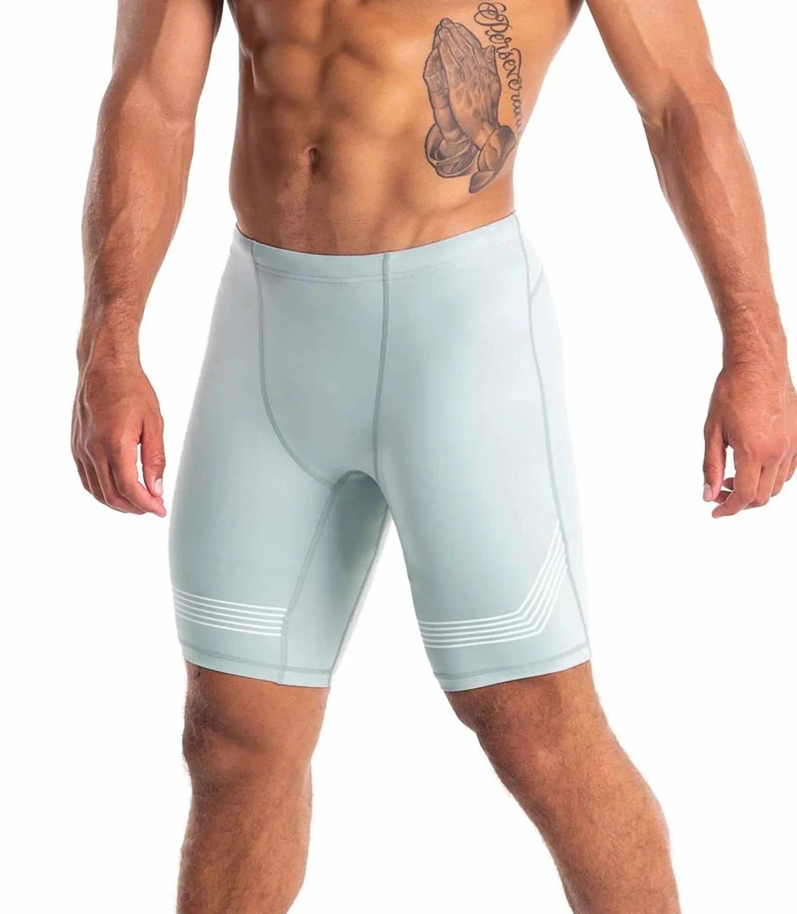 Boxers et slips courts à Compression avec Logo personnalisé, sous-vêtements de créateur pour hommes, Gym, exercice, course à pied, Yoga pour hommes