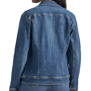 Nouvel arrivage Vestes pour femmes grande taille personnalisées Manteau en jean Veste ample chaude personnalisée Veste véritable pour femmes - Product Image 2