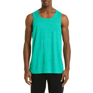 Débardeur de sport pour homme KATBROS en coton respirant et fibre de bambou, col rond, uni, pour la musculation et les entraînements musculaires - Product Image 4