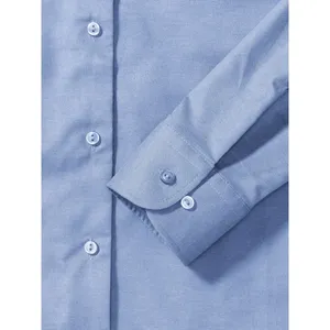 Chemise Oxford à manches longues pour femmes, facile d'entretien, polo promotionnel personnalisé pour le merchandising - Product Image 6