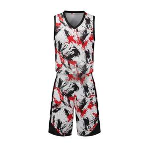 Conjunto de Uniforme de Baloncesto Personalizado con Estampado de Rayo, Malla de Poliéster Sublimada, Gráfico de Alto Impacto, Camiseta y Pantalones Cortos para Hombre y Jóvenes - Product Image 3