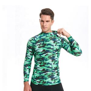 Leggings de Compression en Nylon et Spandex pour hommes, vêtements de Sport, de Fitness, de Gym, ensemble deux pièces d'entraînement, protection contre les éruptions cutanées, dernière conception 2023 - Product Image 1