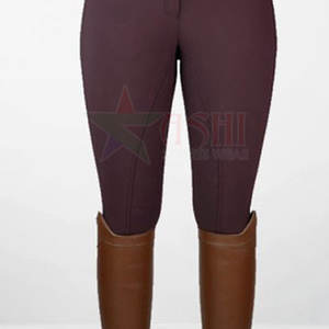 Leggings d'équitation pour femmes 2026, antidérapants au niveau du genou, pantalons d'entraînement, patch imperméable, coupe-vent, spandex/polyester, vêtements d'équitation - Product Image 6