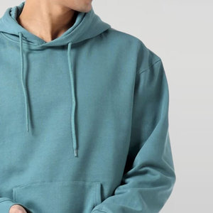 Collection Hiver Sweat à capuche surdimensionné pour hommes Haute qualité 100% coton Fabriqué avec logo personnalisé Sweat à capuche à épaules tombantes pour hommes - Product Image 6