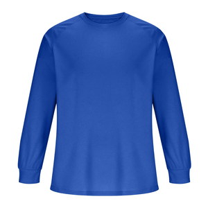 Chemises de sport de compression personnalisées de haute qualité pour hommes, couleur unie, manches longues, respirantes, évacuant l'humidité, séchage rapide - Product Image 3