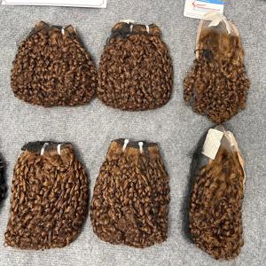 NOUVEAU STYLE !!! Extension de cheveux humains vietnamiens vapeur lutin cheveux bouclés brun et naturel noir couleur trame cheveux - Product Image 3