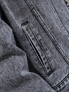 Hot Selling Casual <b>Denim</b> <b>Jacket</b> <b>with</b> Button Waterproof & Windproof Breathable Winter Design High Quality Demin <b>Jacket</b> for man - Product Image 3