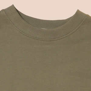 Sweat-shirt à manches longues pour femme avec coupe régulière et col rond, tenue tendance pour femme, sweats à capuche et sweat-shirts - Product Image 2