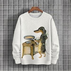 Streetwear décontracté unisexe pulls pour chiens de compagnie hiver mode graphique sweat design moche pull de Noël avec impression numérique - Product Image 6